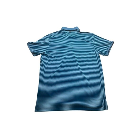 Greyson Manistee? Button Down Men's Golf Polo Shirt Striped Size XL Performance - Picture 2 of 7